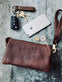 Clutch / skindtaske Vera Brandy - VIAMAJA.DK
