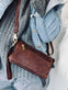 Clutch / skindtaske Vera Brandy - VIAMAJA.DK