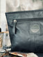 Clutch SOFT LEATHER – Black - VIAMAJA.DK