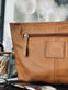 Clutch SOFT LEATHER – Cognac - VIAMAJA.DK