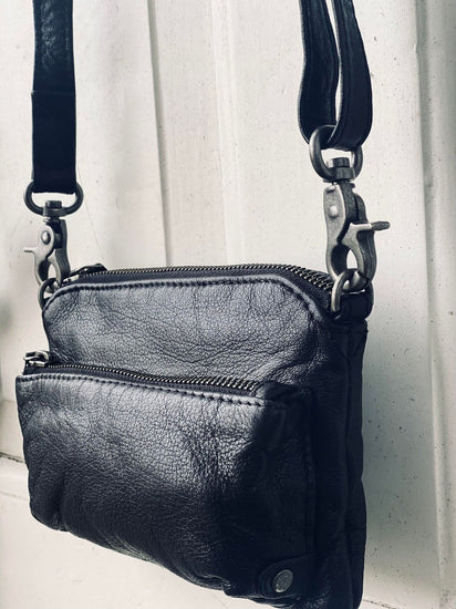 Clutch / taske - BLACK RAW - VIAMAJA.DK
