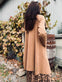 Coat / Cardigan - Camel - VIAMAJA.DK