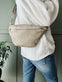 Cool Buffy Bumbag i smørblødt læder – Sand - VIAMAJA.DK