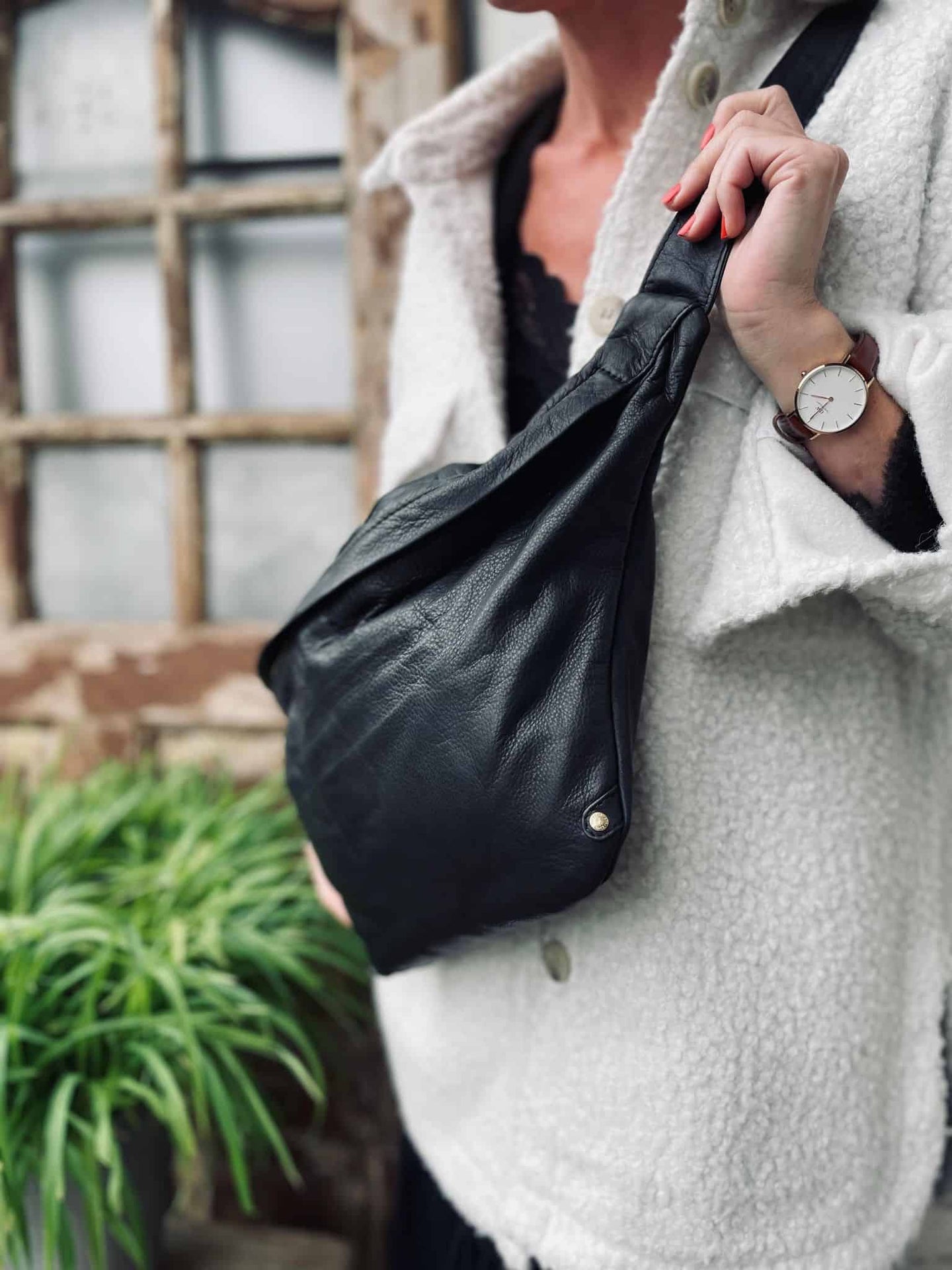 Cool Buffy XL Bumbag i smørblødt læder - VIAMAJA.DK