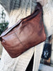 Cool Buffy XL Bumbag i smørmykt lær - Brandy