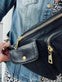 Cool XL bumbag - Black / GOLD - VIAMAJA.DK