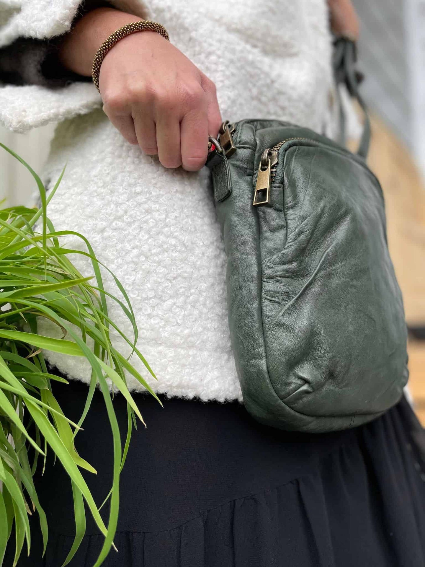 Cross over MIKA – Dark green - VIAMAJA