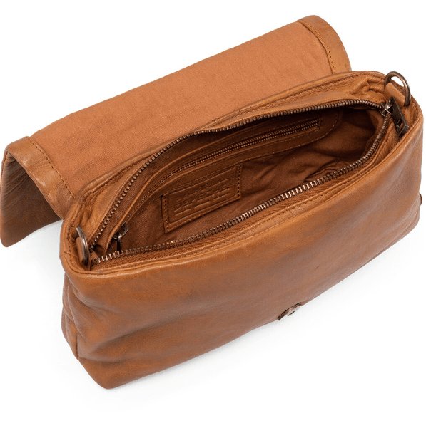 Crossbody Allie Cognac - VIAMAJA.DK
