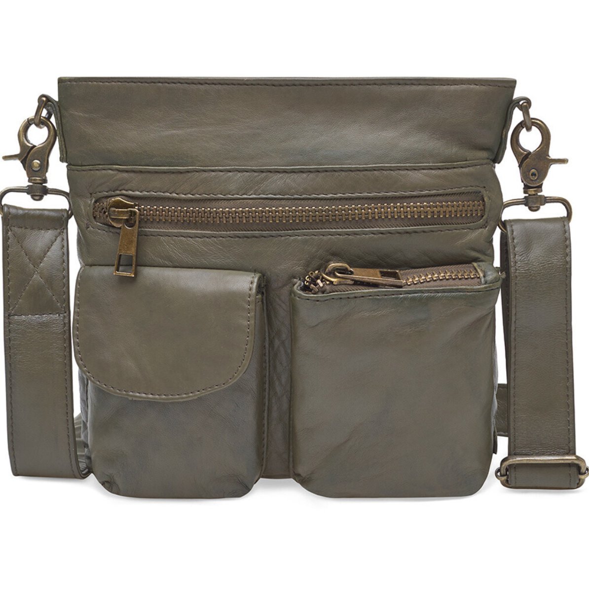 Crossbody Army – Ultra blød - VIAMAJA.DK