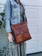 Crossbody Big KAYA - Walnut - VIAMAJA.DK