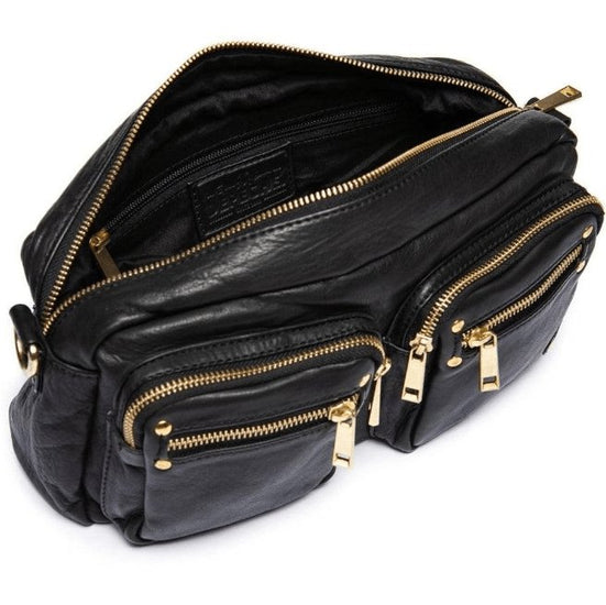Crossbody Black / gold - VIAMAJA.DK