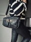 Crossbody Black / gold - VIAMAJA.DK