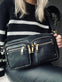 Crossbody Black / gold - VIAMAJA.DK