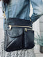Crossbody BLACK / GOLD - Ultra blød - VIAMAJA.DK