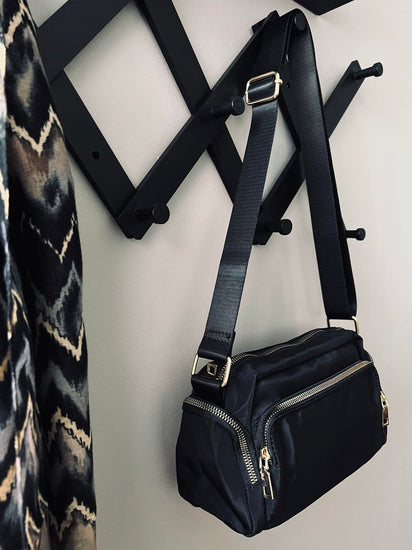 Crossbody - Black Nylon - VIAMAJA.DK