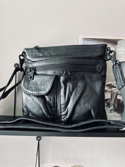 Crossbody Black – Ultra blød - VIAMAJA.DK