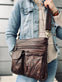 Crossbody BROWN - Ultra blød - VIAMAJA.DK