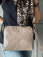 Crossbody clutch ALICE Taupe - Taskerem medfølger - VIAMAJA.DK