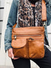 Crossbody COGNAC - Ultra myk