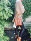 Crossbody DORA walnut - VIAMAJA.DK