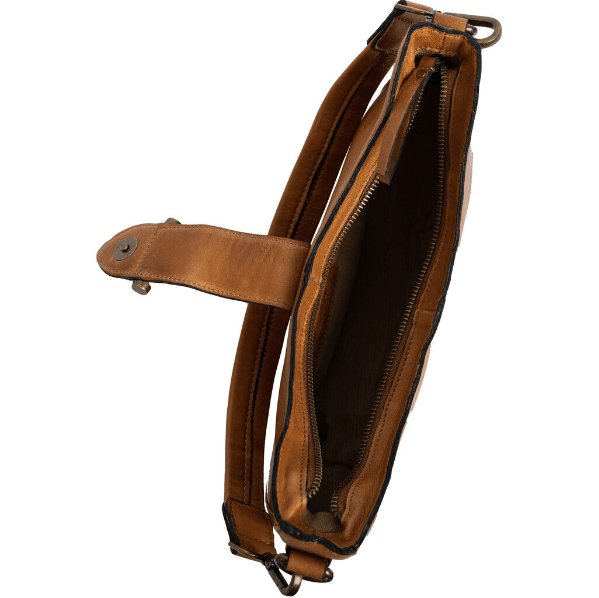 Crossbody GAJA cognac – Lang taskerem medfølger - VIAMAJA.DK