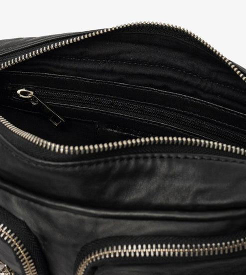 Crossbody Geneva – Black / silver Big - VIAMAJA.DK