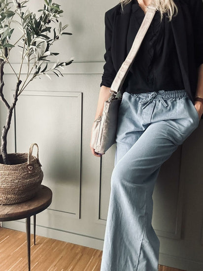 Crossbody Grey – Ultra blød - VIAMAJA.DK