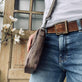 Crossbody i blød skindkvalitet - Nordic Brown - VIAMAJA.DK