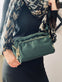 Crossbody - Kaki Nylon - VIAMAJA.DK