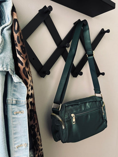 Crossbody - Kaki Nylon - VIAMAJA.DK