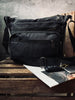 Crossbody Kanvas Sort unisex