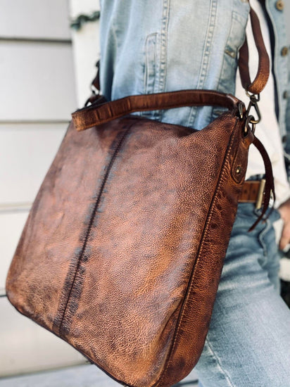 Crossbody LUNA BIG - 2 taskeremme medfølger - VIAMAJA.DK