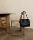 Crossbody Lux Big – Black / gold - VIAMAJA.DK