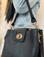 Crossbody Lux Big black / messing - VIAMAJA.DK