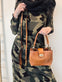 Crossbody Lux cognac Mini - VIAMAJA.DK
