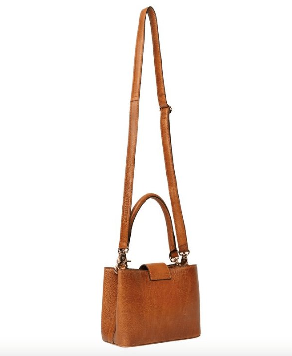 Crossbody Lux walnut Mini - VIAMAJA.DK