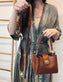 Crossbody Lux walnut Mini - VIAMAJA.DK