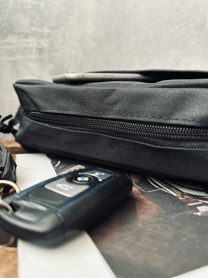 Crossbody Max Black Nylon - VIAMAJA.DK