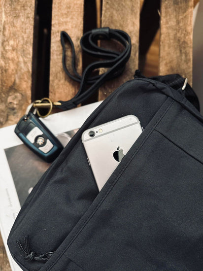Crossbody Max Black Nylon - VIAMAJA.DK