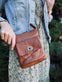 Crossbody MAY - Walnut - VIAMAJA.DK