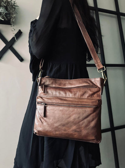 Crossbody MILANO Brown - VIAMAJA.DK