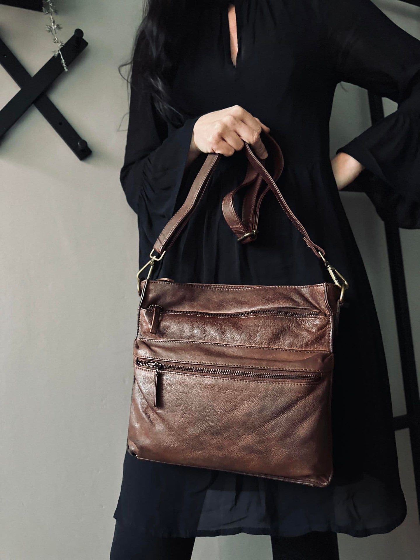 Crossbody MILANO Brown - VIAMAJA.DK