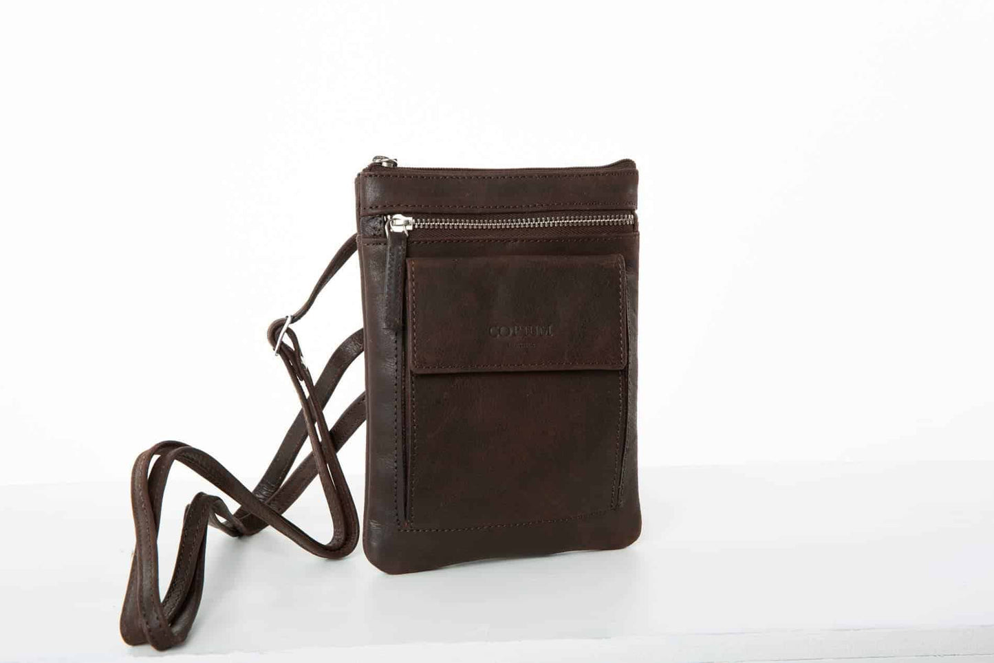 Crossbody / mobiltaske – Nordic Brown - VIAMAJA.DK