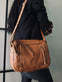 Crossbody Raw Boheme Big – Cognac - VIAMAJA.DK