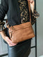 Crossbody Raw Boheme Medium – Cognac - VIAMAJA.DK