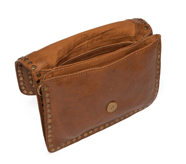 Crossbody Raw Vintage cognac - VIAMAJA.DK