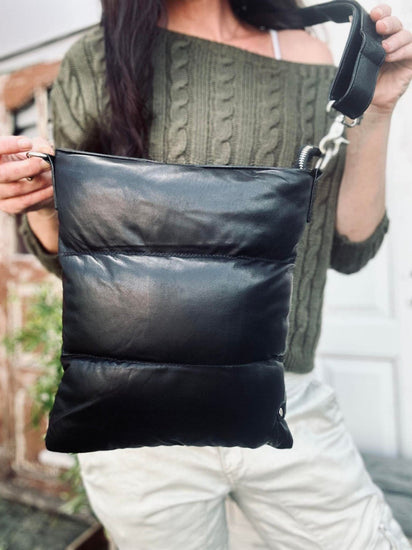 Crossbody TRENDY i det blødeste lammeskind - VIAMAJA.DK