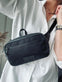 Crossbody Unisex - Nylon og læder - VIAMAJA.DK