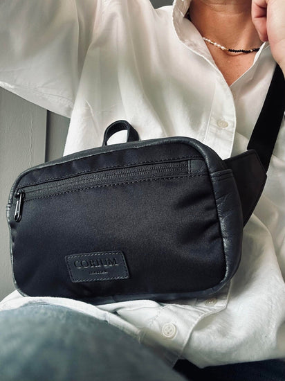 Crossbody Unisex - Nylon og læder - VIAMAJA.DK