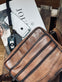 Crossbody Zipper brown leather - VIAMAJA.DK